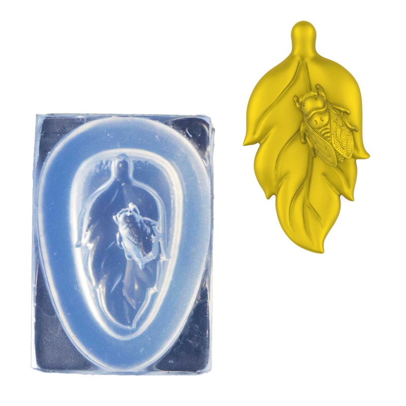 Khuôn Silicone Tạo Hình Làm Móng Tay 3D DIY