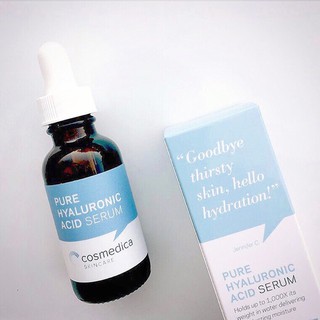 pure hyaluronic acid serum cosmedica