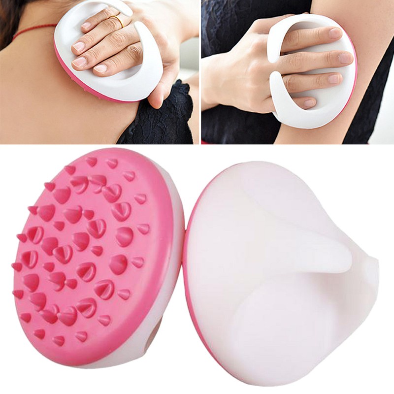 COLO  New Handheld Bath Shower Anti Cellulite Full Body Massage Brush Slimming Beauty