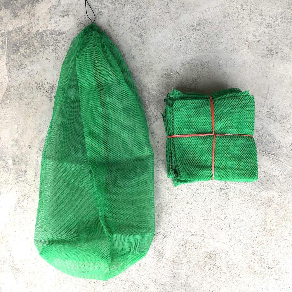 Túi Lưới Đựng Cá Bằng Nilon Dày Dặn Màu Xanh Lá