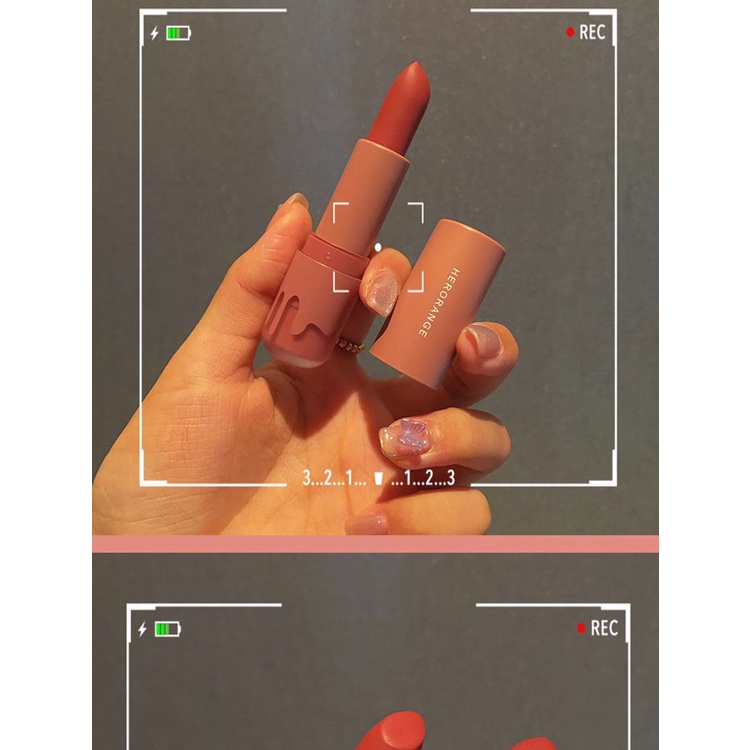 [Hàng mới về] Son môi tông lì màu sắc tự nhiên lâu phai trẻ trung cho nữ