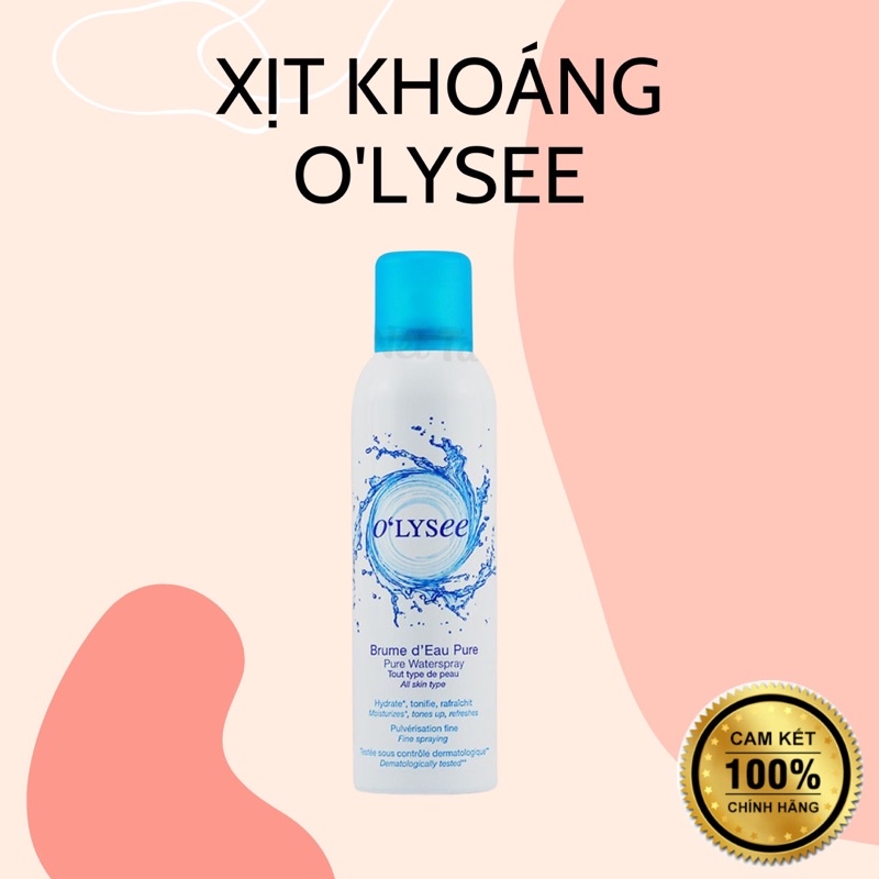 Xịt khoáng O’Lysee nội địa Pháp