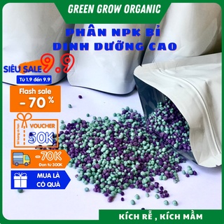 Phân bón NPK nhập nhẩu BỈ 17 12 7 kích rễ kích chồi thân cành phát triển mạnh hoa đậm màu cải tạo đất MS117 GREEN GROW