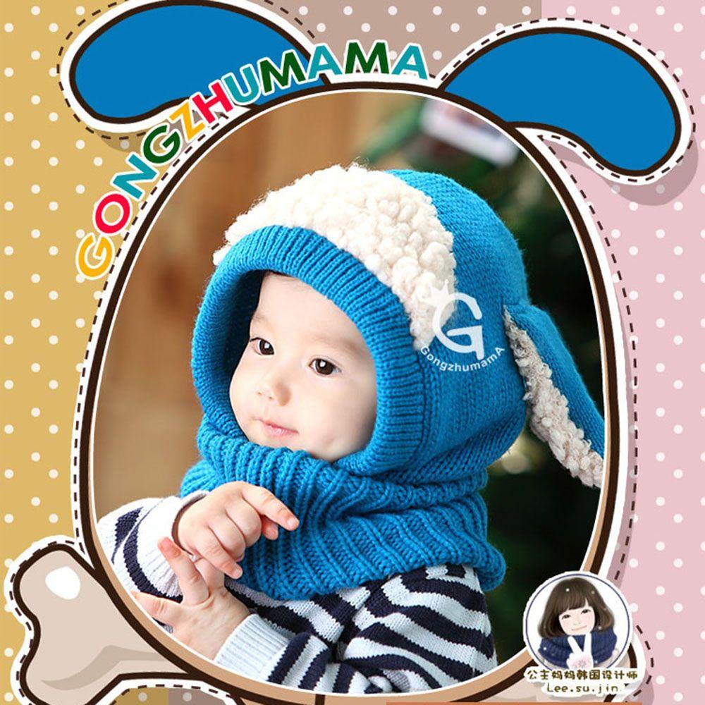 Mũ Trùm Đầu Giữ Ấm Mùa Đông Cho Bé