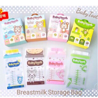 TÚI TRỮ SỮA MẸ BABY TOOTH