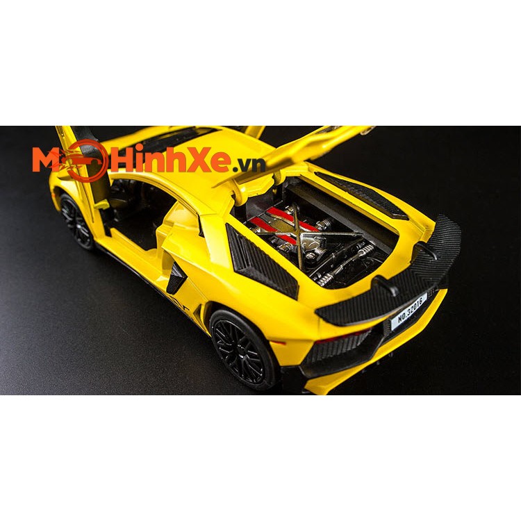 MÔ HÌNH XE LAMBORGHINI AVENTADOR LP750-4 SV 1:32 MINI AUTO