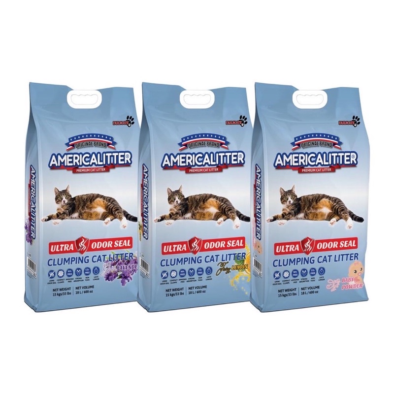 Cát vệ sinh cho mèo - America litter