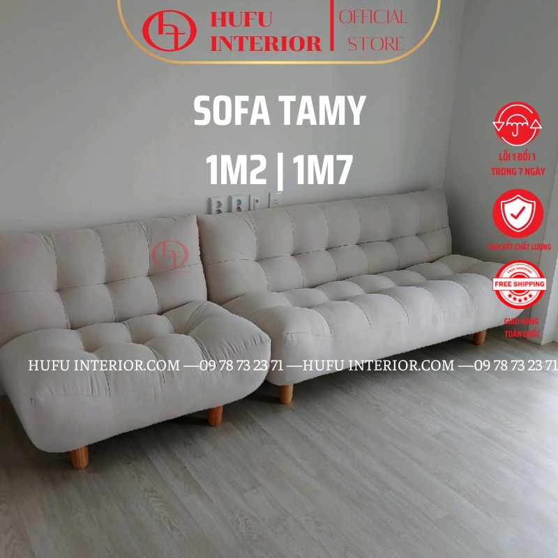 GHẾ SOFA TAMY DÀI 1M2 - SOFA DÀI 1M2, 1M7 | HUFU INTERIOR