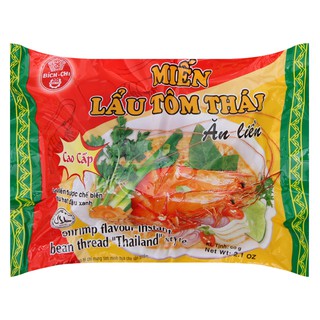 Combo 10 gói miến lẩu tôm thái bích chi gói 60g