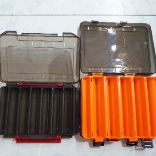 Hộp đựng mồi 2 mặt (10 ngăn hoặc 14 ngăn) câu cá