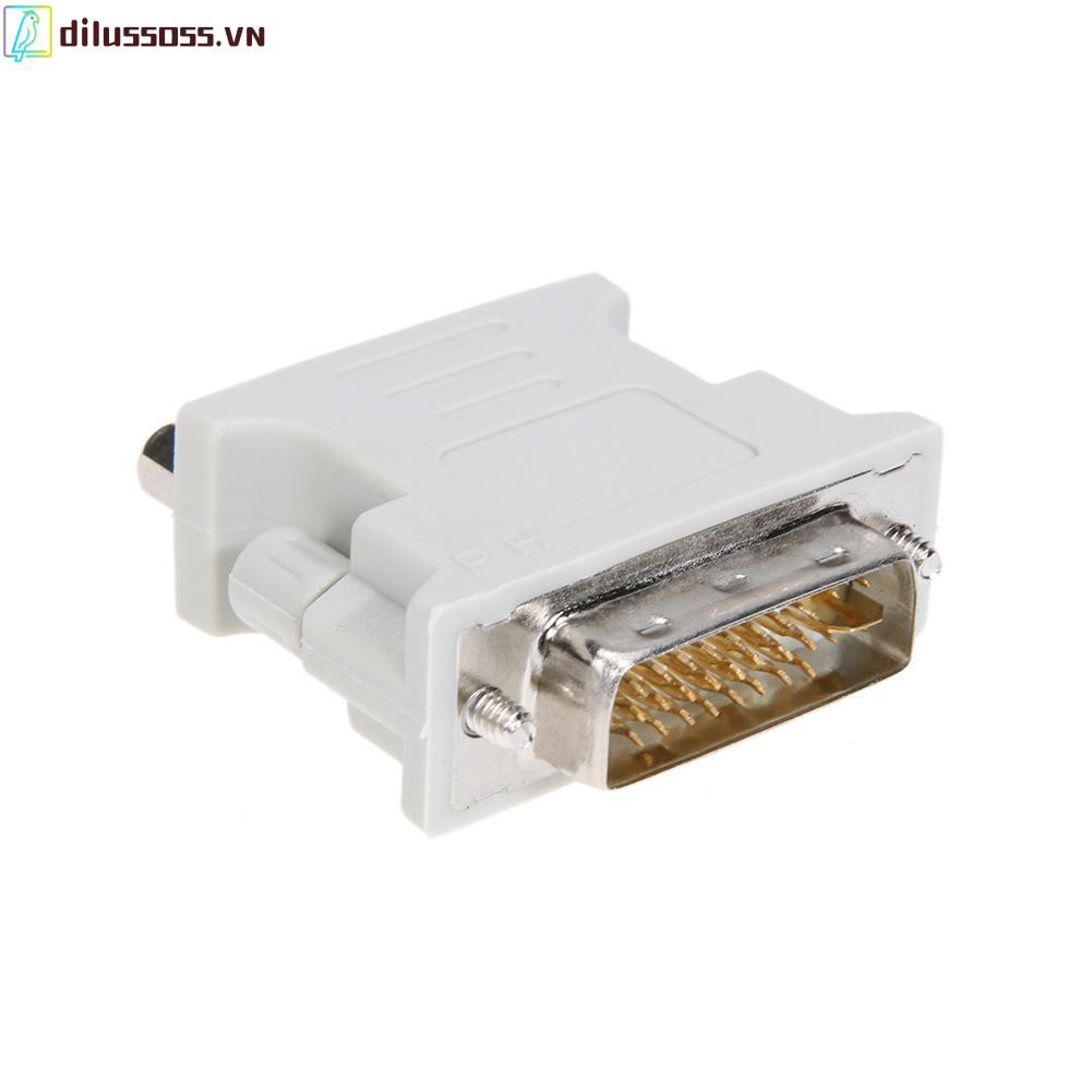 Đầu Chuyển Đổi Từ Cổng Dvi 24 + 5 Đực Sang Vga Cái