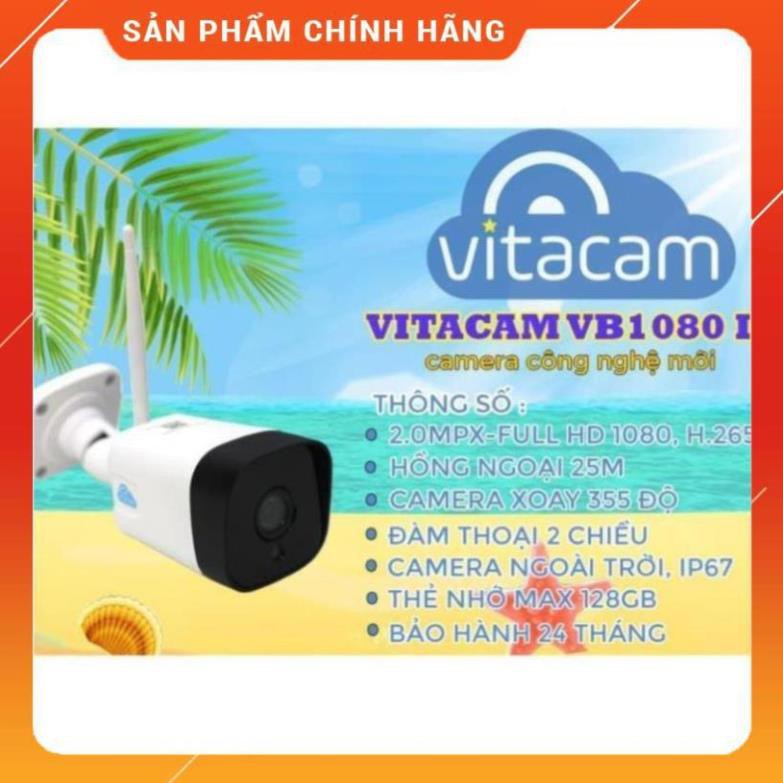 Camera Vitacam VB1080 II - Camera IP Ngoài Trời 2.0MPx Full HD , H.265X