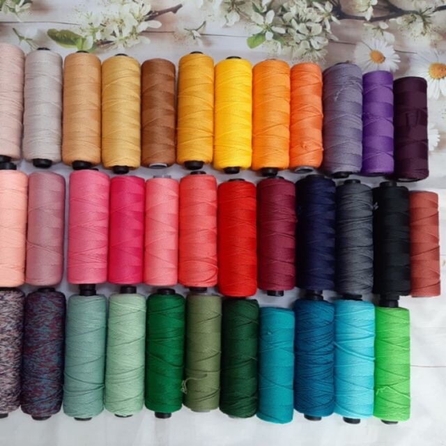 Sợi dệt cotton- 25k/1 cuộn ( Bảng Màu 2)