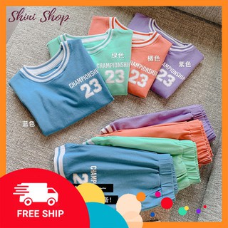 Bộ thể thao phong cách Hàn Quốc số 23, hàng thiết kế cao cấp cho bé trai ShiniShop