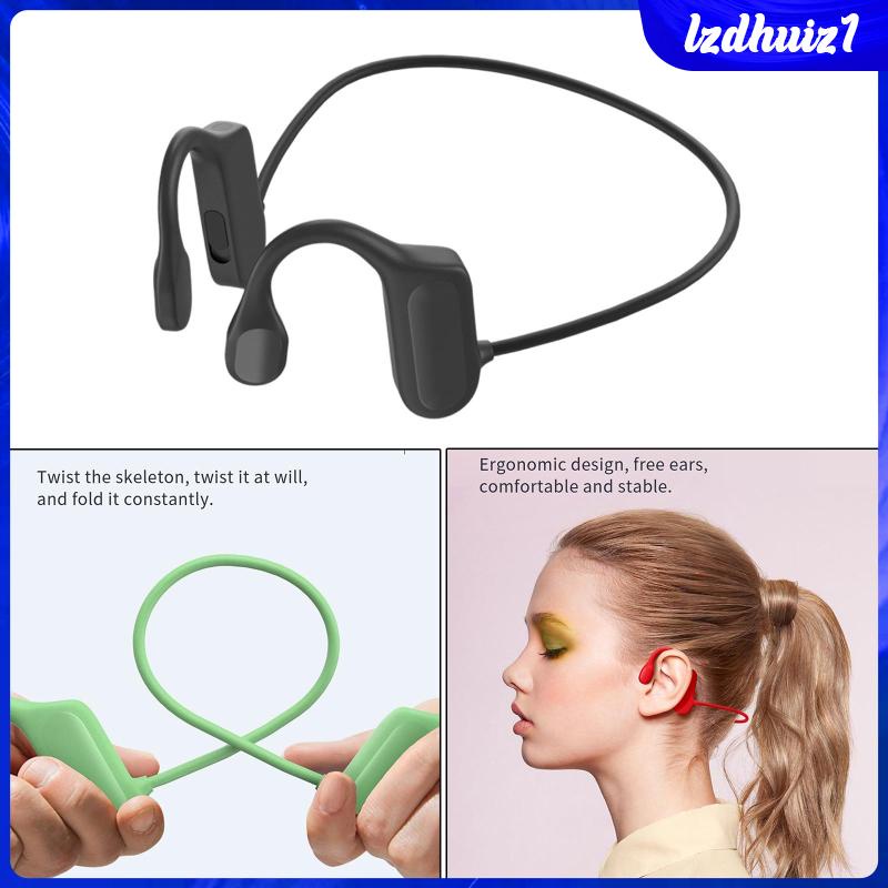 Tai Nghe Nhét Tai Màu Đen Dùng Khi Lái Xe / Chơi Thể Thao