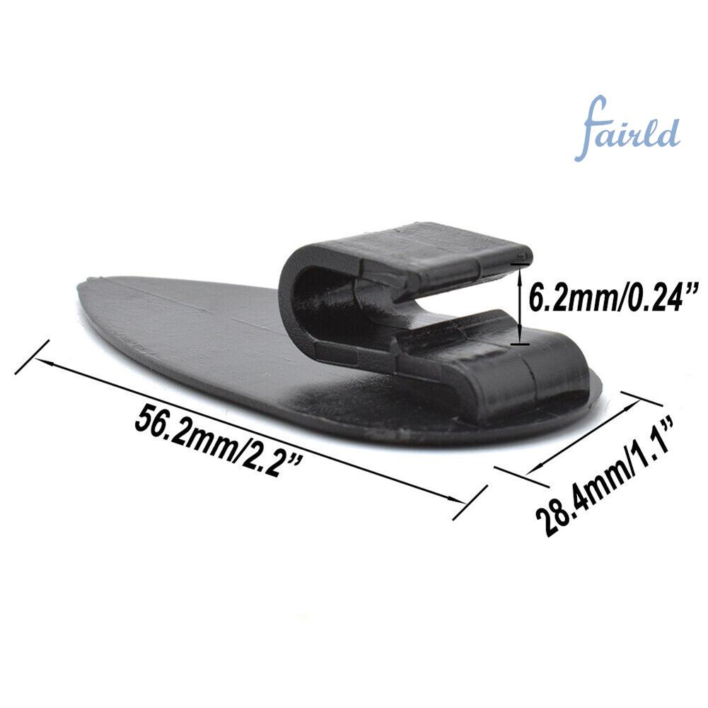 Set 8 Kẹp Cố Định Thảm Lót Sàn Xe Hơi Màu Đen Thông Dụng