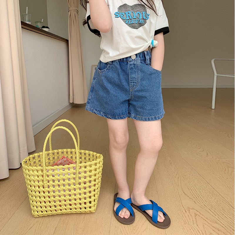 Quần short jean cho bé Q840 [FORM NHỎ HƠN 1 SIZE]