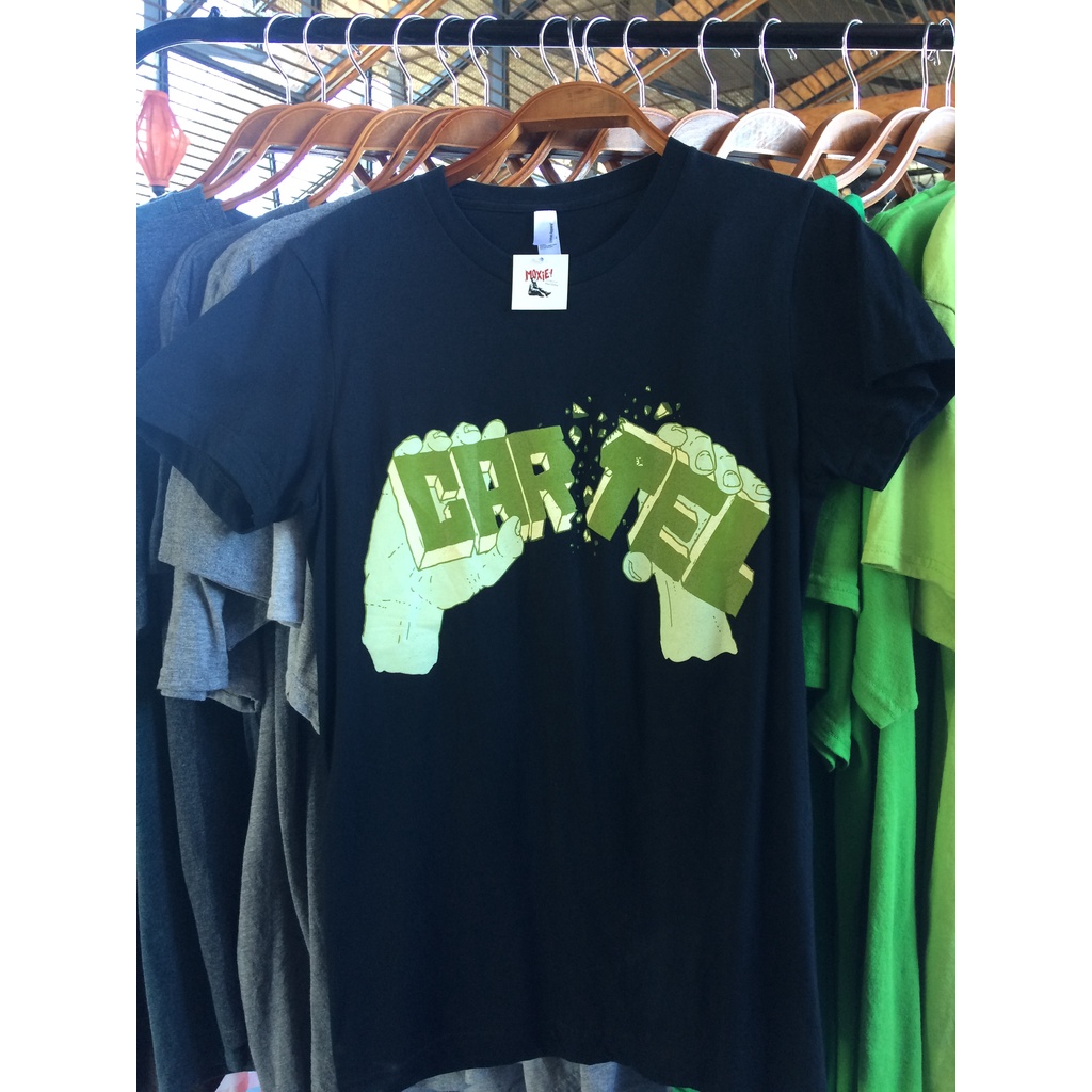 Áo phông Mỹ Oversize 2hand màu đen-Moxie 2hand, áo thun tay lỡ cotton