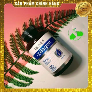 Viên uống đẹp da collagen biovea 750mg hộp 120 viên