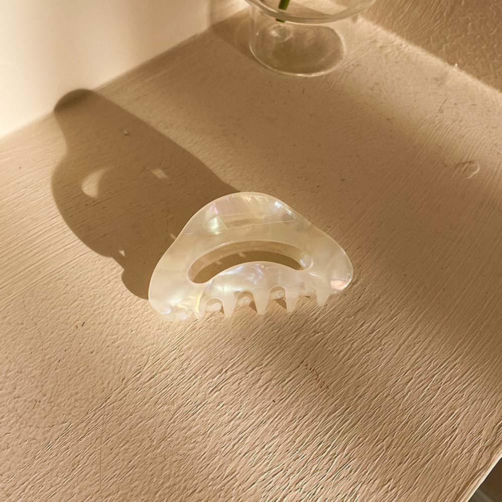 Kẹp Tóc Càng Cua Họa Tiết Hình Học Nhiều Màu Cho Nữ