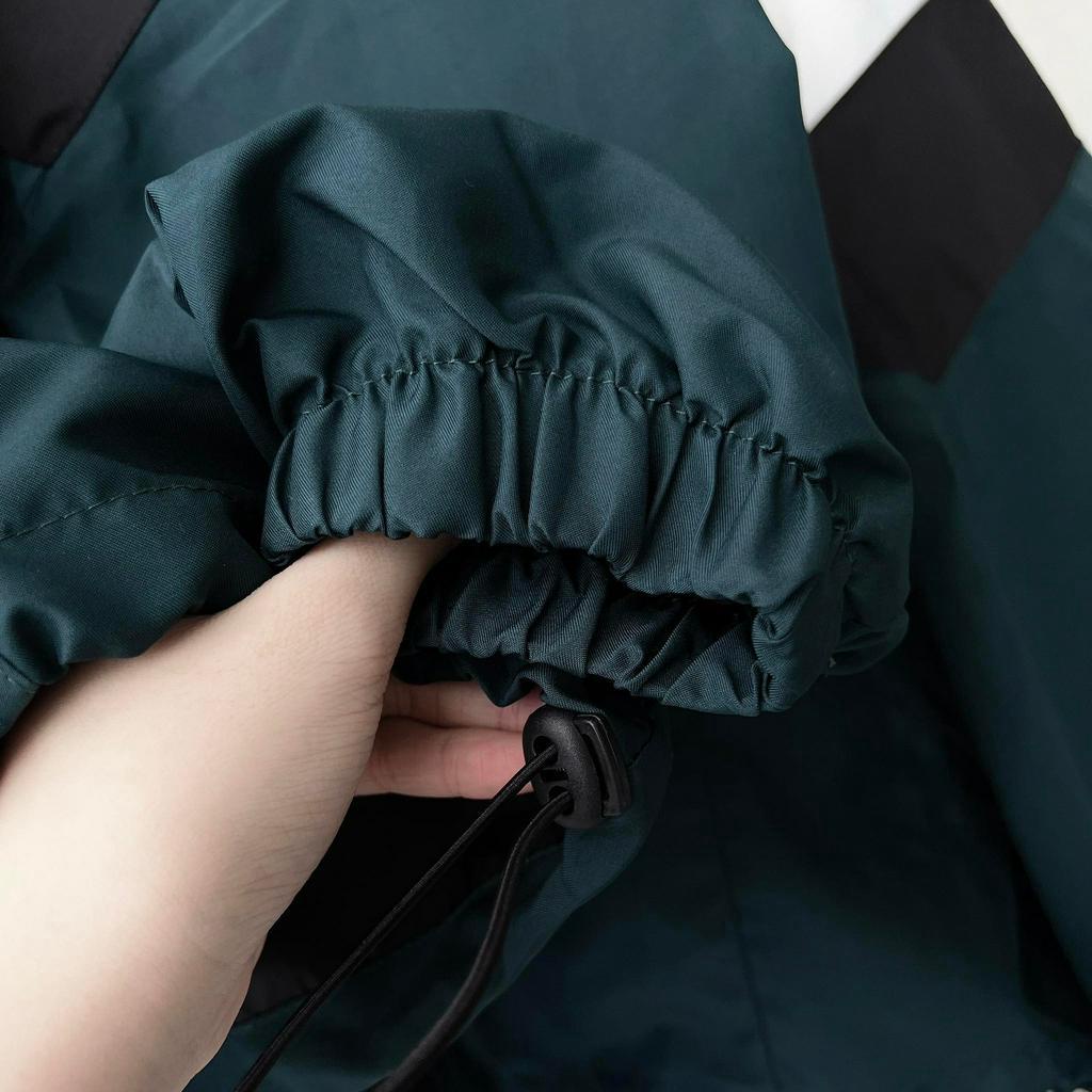 Áo Khoác Dù THÊU SAO SLOMILA STAR Tay Phối 2 Lớp Có Túi Trong Form Rộng Unisex Nam Nữ - Sutis House