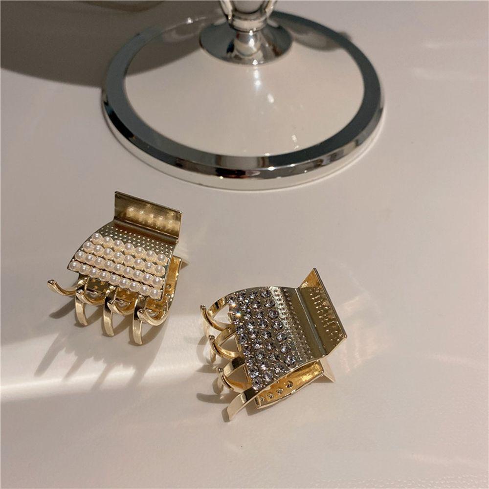 Kẹp Tóc Mini Bằng Kim Loại Màu Sắc Tinh Khiết Phong Cách Hàn Quốc VANES1