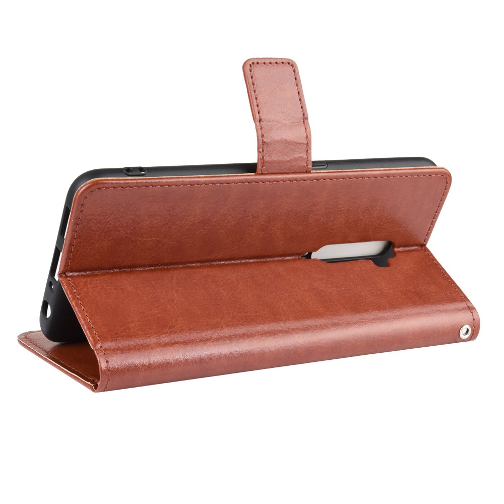 Bao da điện thoại màu trơn thanh lịch dành cho OPPO Reno 2 Reno2 F 2F 10X Zoom