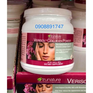 Collagen bột TruNature Verisol Collagen Powder 2500mg hủ 300g của Mỹ