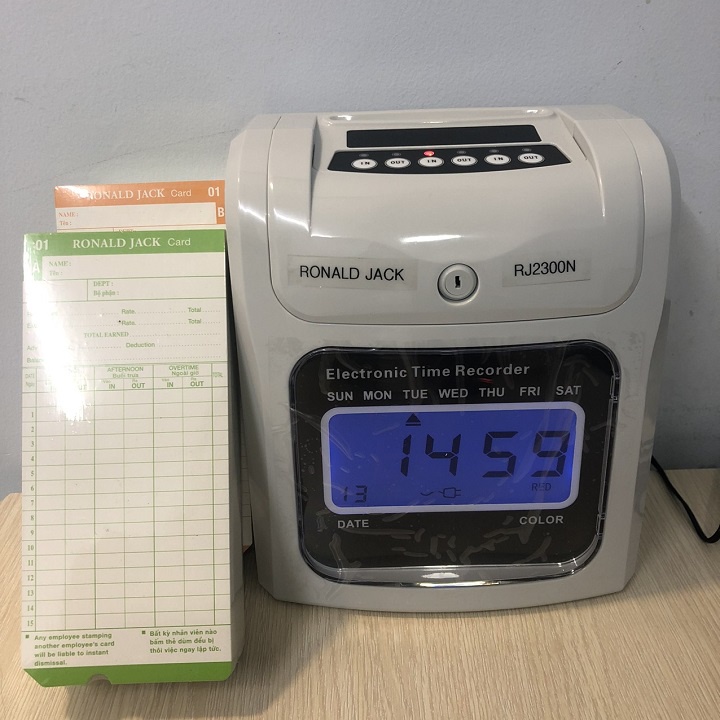 Máy châm công thẻ giấy Ronald Jack RJ-2300N