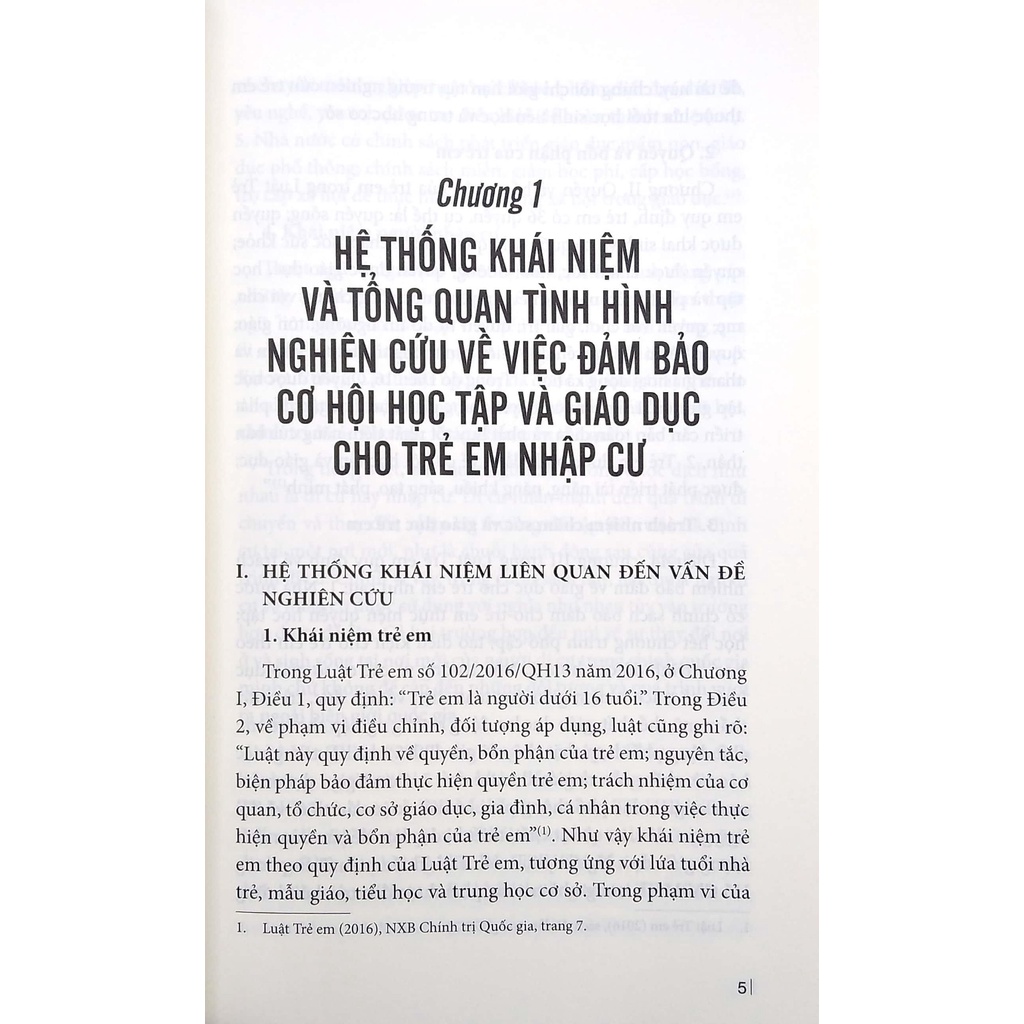 Sách Đảm Bảo Cơ Hội Học Tập Và Giáo Dục Cho Trẻ Em Nhập Cư Tại TPHCM