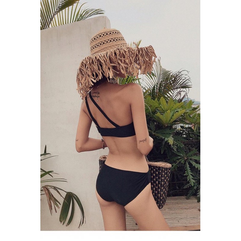 Monokini Lệch Vai - Bikini 1 Mảnh Cut Out Lệch Vai - Đồ Bơi 1 Mảnh Lệch Vai