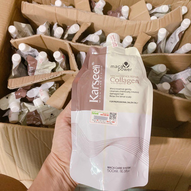 Hấp tóc Collagen Karseell Maca 500ml - CHÍNH HÃNG ITALYA | BigBuy360 - bigbuy360.vn