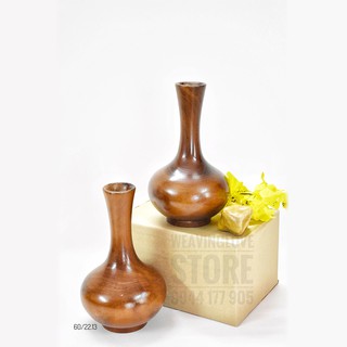 [60]-BÌNH GỖ CAO CẤP - VÂN NỔI - TRANG TRÍ NỘI THẤT SANG TRỌNG - PHONG CÁCH HIỆN ĐẠI