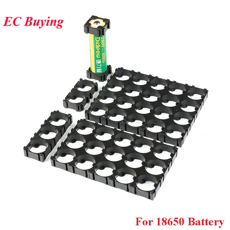 Bộ 5 Giá Đỡ Pin Lithium 1p 2p 3p 3x5 4x5 18650 3x5 4x5 Cho 18650