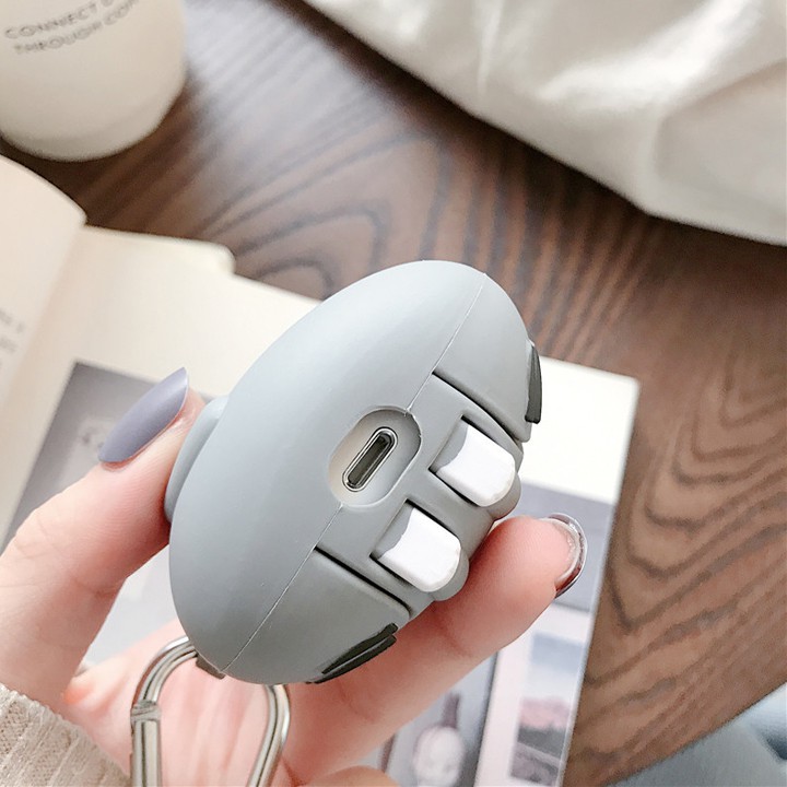 Case Airpods hình con mèo - Vỏ ốp bảo vệ tay nghe không dây cho Airpods 1/2/3/Pro - Mã TZAP334
