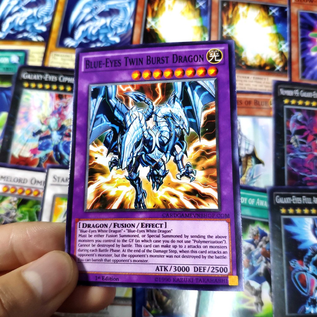 Bài Yugioh ❤️FREESHIP❤️ Thẻ bài Yugioh Chaos MAX deck 54 lá