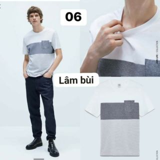 Áo phông Zara nam basic các màu