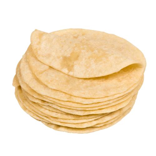 Vỏ Fresh Corn Tortilla Tươi Từ Bột Ngô 330g khoảng 8pcs 22cm