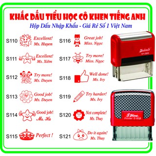 Khắc Dấu Tiểu Học Cô Khen, Cô Chê Giá Rẻ