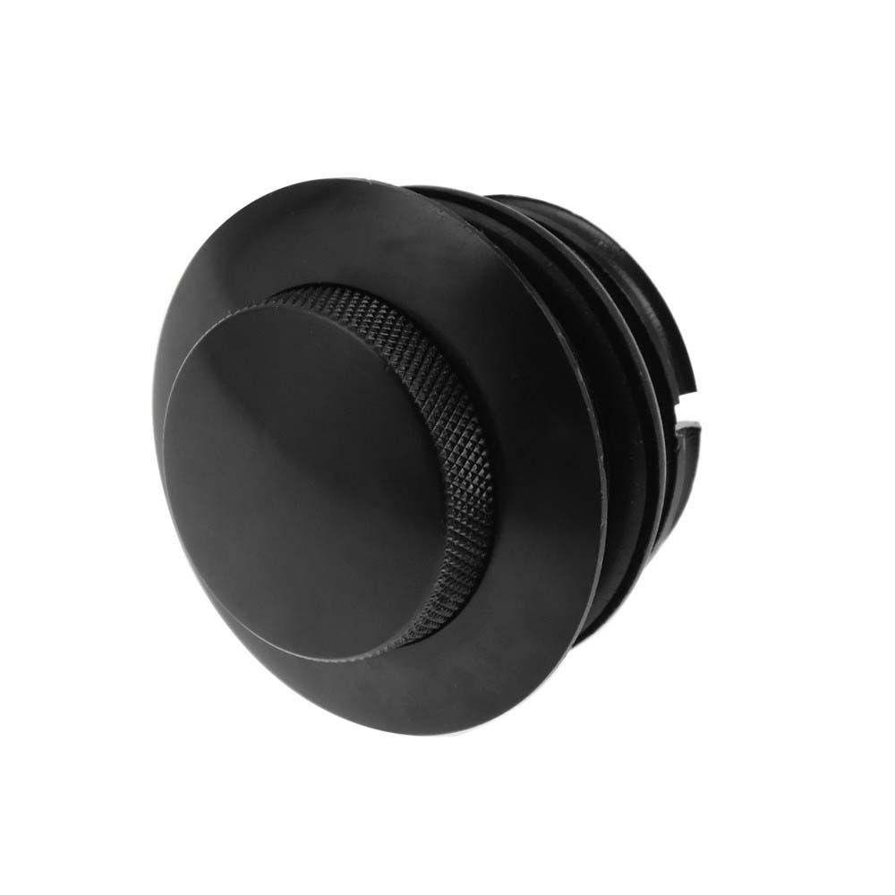 Nắp Bật Nắp Bình Xăng Xe Máy Bằng Nhôm Màu Đen / Chrome Thông Dụng
