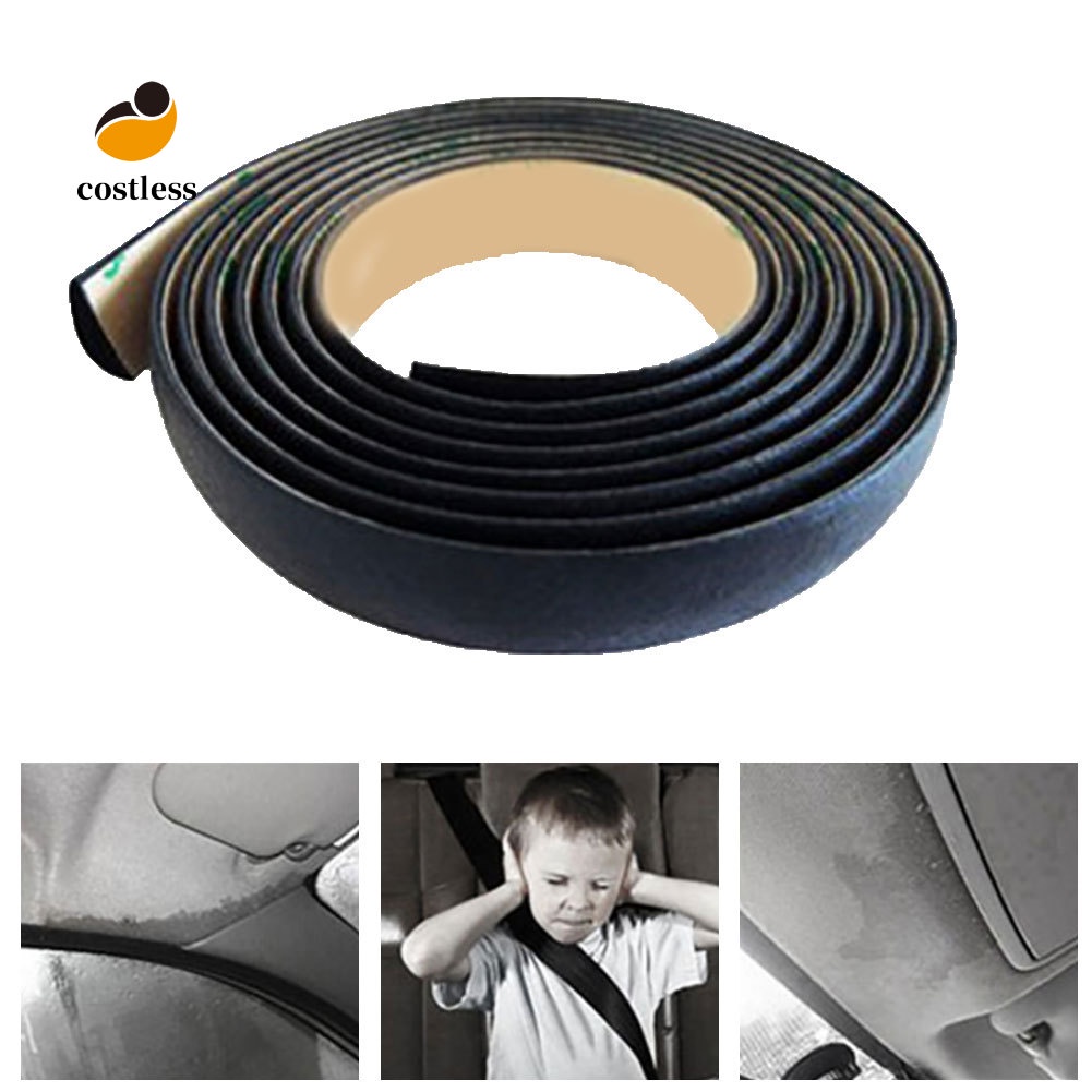 Chi Tiết| Dải Cao Su Cách Âm Chống Thấm Nước Dán Kính Chắn Gió Xe Hơi 300cm