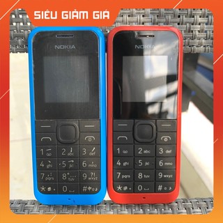 Điện Thoại Nokia 105 Bản 2 Sim Zin Chính Hãng Kèm Pin Sạc - BH 12 Tháng