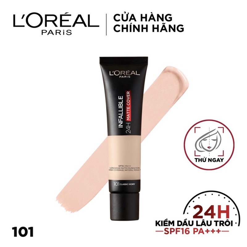Kem Nền Lâu Trôi L’Oreal Paris Infallible 24H 30ml | BigBuy360 - bigbuy360.vn