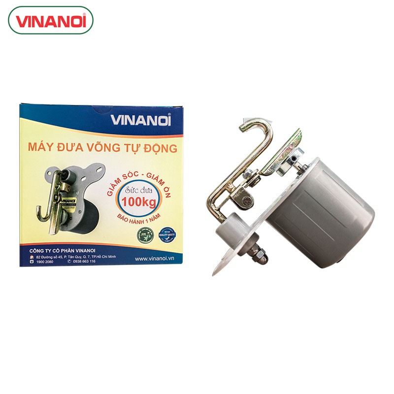 Máy Đưa Võng Tự Động VINANOI VN365N - Sức Đưa 100KG - Vận Hành Êm Ái - Dễ Điều Chỉnh Biên Độ mạnh Nhẹ