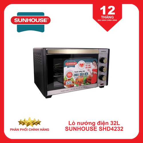 Lò nướng 32L SUNHOUSE SHD4232