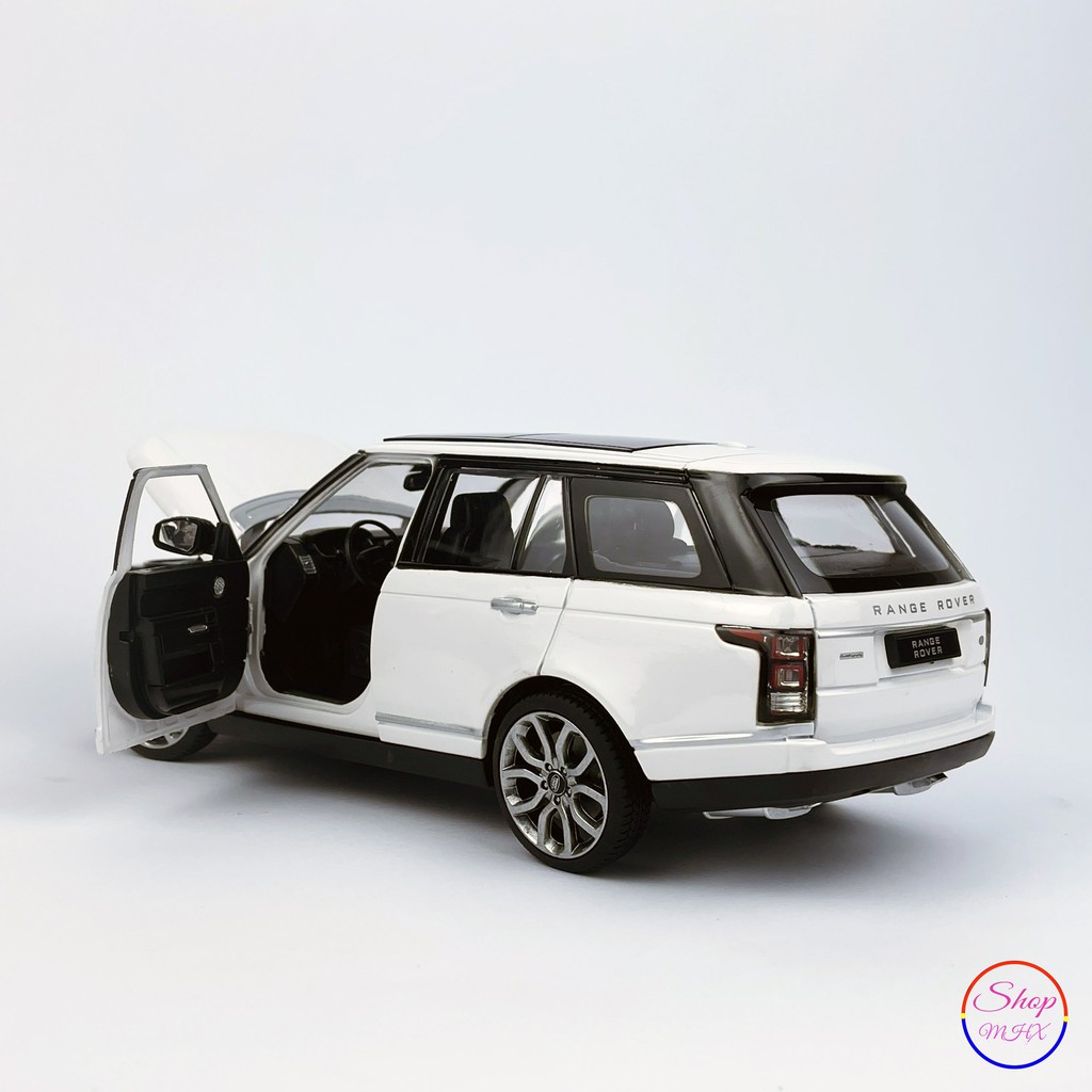 Xe mô hình sắt Range Rover SVAutobiography TẶNG KÈM BIỂN SỐ tỉ lệ 1:24 hãng Rastar