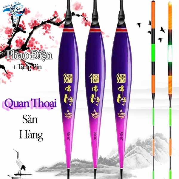 Phao câu đài Săn Hàng ngày và đêm Quan Thoại chất liệu cao cấp tăm to chống mỏi mắt Mã RD - Đồ Câu Đại Tín