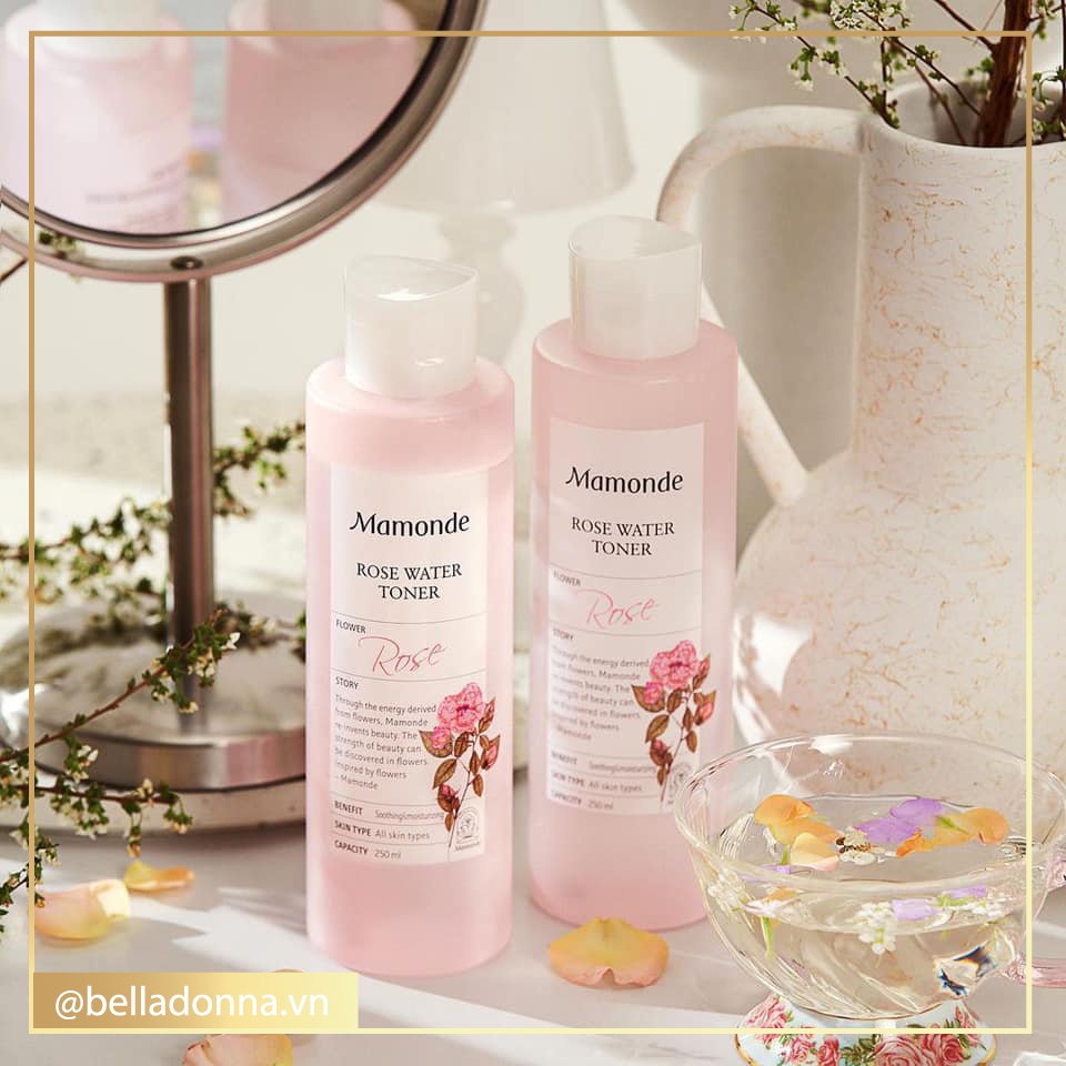 Nước Hoa Hồng Mamonde Toner [150ml - 250ml]