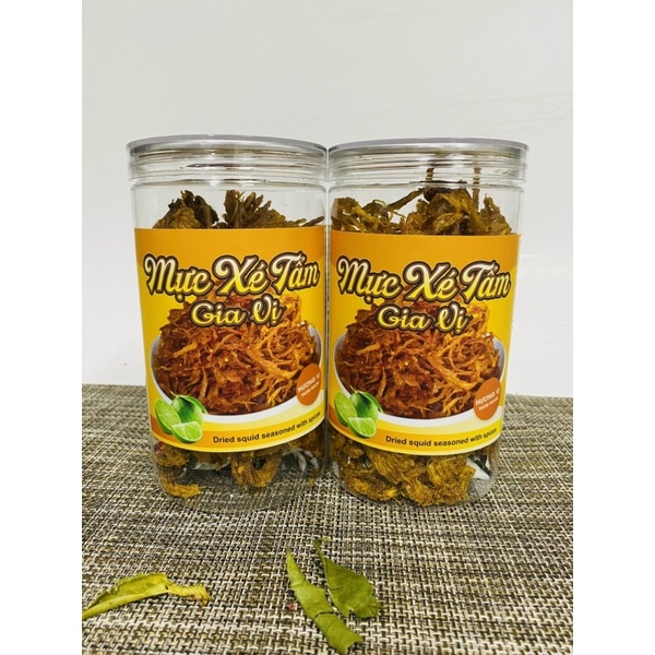 Mực xé tẩm gia vị hủ 250G nắp vặn