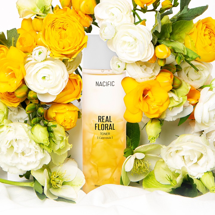 Toner hoa cúc NACIFIC Real Floral Toner Calendula 180ml